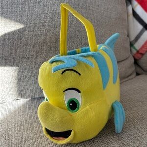 Halloween candy tote for Ariel costume- Flounder